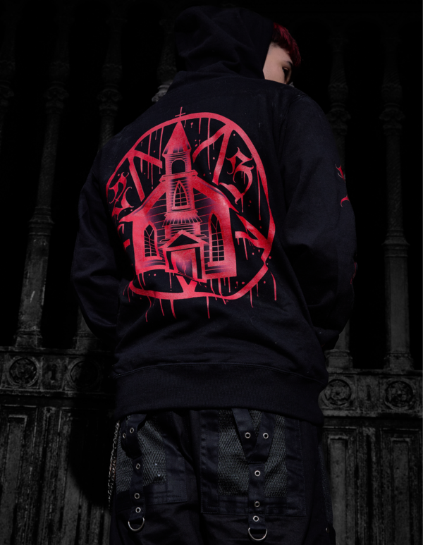 Sweat Unisexe InDeathWeTrust Penta Church