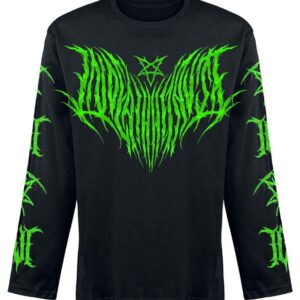 T-shirt unisexe manches longues InDeathWeTrust VERT