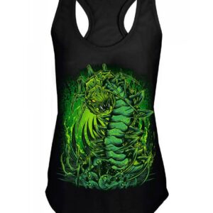 Debardeur femme InDeathWeTrust VERT