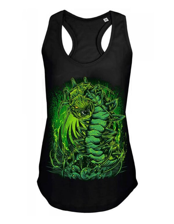 Debardeur femme InDeathWeTrust VERT