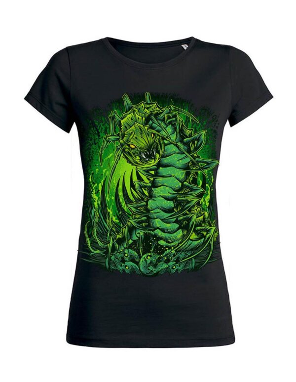T-shirt femme InDeathWeTrust VERT