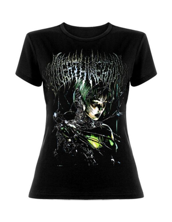 T-shirt Femme InDeathWeTrust Neon Gen