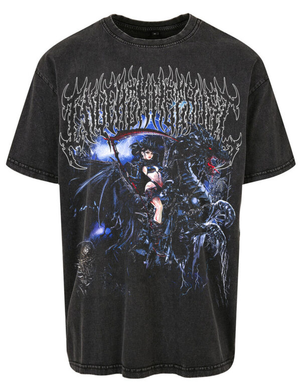 T-shirt Oversize Unisexe Anthracite InDeathWeTrust Apocalypse