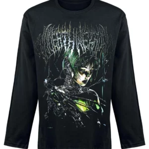 T-shirt Manches Longues InDeathWeTrust Neon Gen