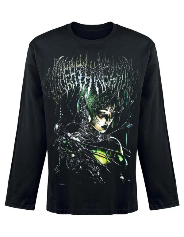 T-shirt Manches Longues InDeathWeTrust Neon Gen