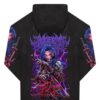 Coupe Vent InDeathWeTrust Blue Katana