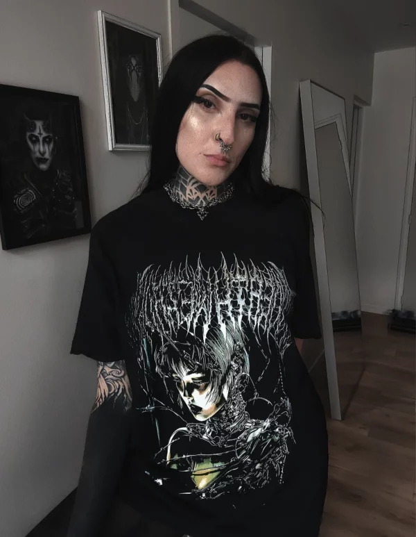 T-shirt Unisexe InDeathWeTrust Neon Gen