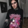 T-shirt Unisexe InDeathWeTrust Bloody Pink