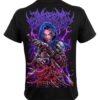 T-shirt Unisexe InDeathWeTrust Blue Katana