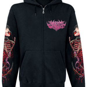 Sweat Zip Unisexe InDeathWeTrust Bloody Pink