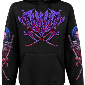 Sweat Unisexe InDeathWeTrust Blue Katana