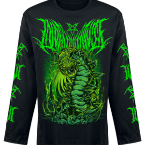 T-shirt unisexe manches longues InDeathWeTrust VERT