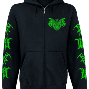 Sweat zip unisexe InDeathWeTrust VERT