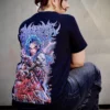 T-shirt Unisexe InDeathWeTrust Blue Katana