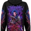 Sweat Zip Unisexe InDeathWeTrust Blue Katana