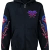 Sweat Zip Unisexe InDeathWeTrust Blue Katana
