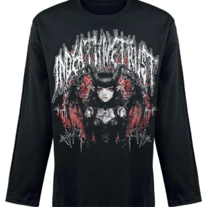 45f9603034a53d104564a65634af3437d4460f63-7.webp T-Shirt Manches Longues Unisexe InDeathWeTrust Red Demon