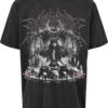 e1e1008cdb3f17ddae15f2fbdab42b3819e1e57e-4.jpg T-Shirt Oversize Unisexe Anthracite InDeathWeTrust Ritual