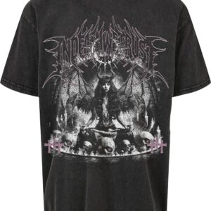 e1e1008cdb3f17ddae15f2fbdab42b3819e1e57e-4.jpg T-Shirt Oversize Unisexe Anthracite InDeathWeTrust Ritual