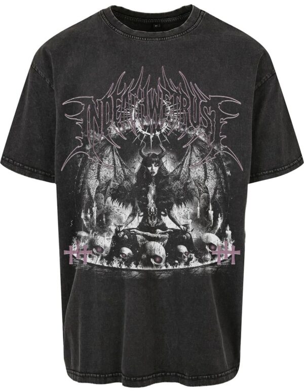 T-Shirt Oversize Unisexe Anthracite InDeathWeTrust Ritual